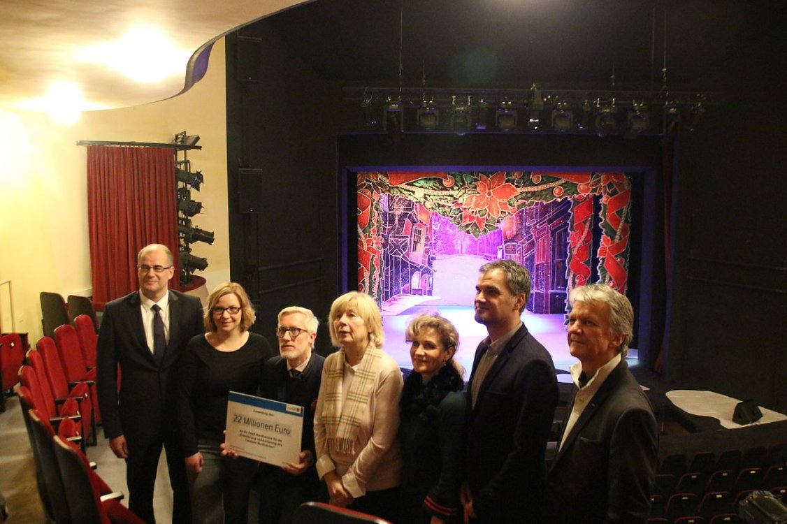 Theatersanierung (Foto: Stadtverwaltung)