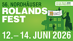56. Rolandsfest vom 12. bis 14. Juni 2026 Bild: 56. Rolandsfest vom 12. bis 14. Juni 2026