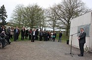 Gedenkveranstaltung auf dem Ehrenfriedhof (Foto: Ilona Bergmann, Pressestelle Stadt Nordhausen)