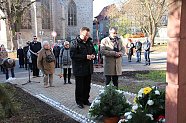 Gedenken an die Opfer der antijüdischen Pogromnacht  (Foto: Ilona Bergmann, Pressestelle Stadt Nordhausen)