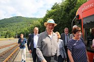 Wirtschaftsminister Wolfgang Tiefensee macht auf seiner Sommertour auch in Nordhausen Station (Foto: Ilona Bergmann, Stadtverwaltung Nordhausen)
