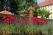 Garten der Städtepartnerschaften - Engel aus Bochum (Foto: Pressestelle Stadt Nordhausen)