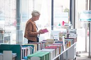 Bibliotheksfest - Bücherflohmarkt (Foto: Vincent Eisfeld, Stadtbibliothek)