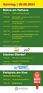 Programmflyer 54. Rolandsfest (Foto: Stadtverwaltung Nordhausen)