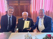 Verleihung der Ehrenbürgerwürde an Albrecht Weinberg (Foto: )