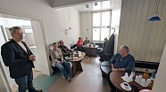 Bild: Beratungsgespr&auml;ch im B&uuml;ro des Seniorenbeirats der Stadt Nordhausen. 
