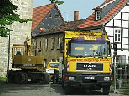 Bild: Abbruch des Wohngeb&auml;udes Blasiikirchplatz 3