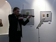 Marek Adam Smentek an der Violine (Foto: Ilona Bergmann)