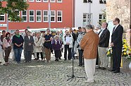 Gedenken zum Weltfriedenstag (Foto: Ilona Bergmann)