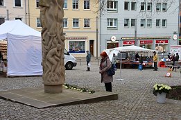 Gedenken 75 Jahrestag der Zerst&ouml;rung Nordhausens  (Foto: Stadtverwaltung Nordhausen)
