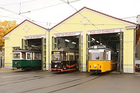 historische Straßenbahnen (Foto: VBN)