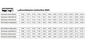 Fahrplan  (Foto: Verkehrsbetriebe Nordhausen )