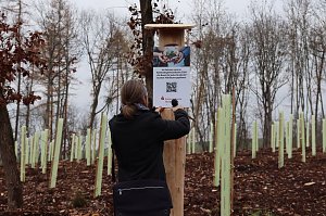 Bild: Schild angebracht