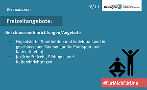 Bild: Corona-Sonderverordnung bis 14.02.