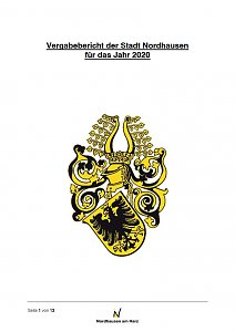 Bild: Vergabebericht 2020 der Stadt Nordhausen