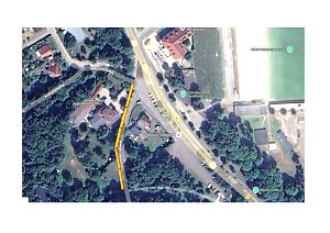 Hartmannsdamm: Sperrung für Fußgänger wegen Bau eines Abschlagbauwerks "Mühlgraben/Stadtpark"