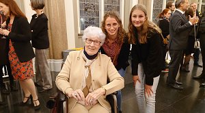 Sarah Bönisch mit Colette und Lucy Fauble