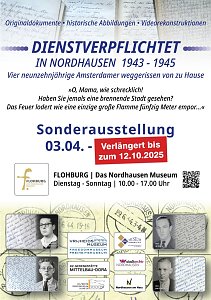 Sonderausstellung „DIENSTVERPFLICHTET IN NORDHAUSEN 1943  1945“ wird bis Oktober verlängert