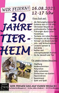 Tierheim-Fest - dieses Jahr mit Jubiläum & vielen Attraktionen