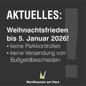 Weihnachtsfrieden bis 5. Januar 2026
