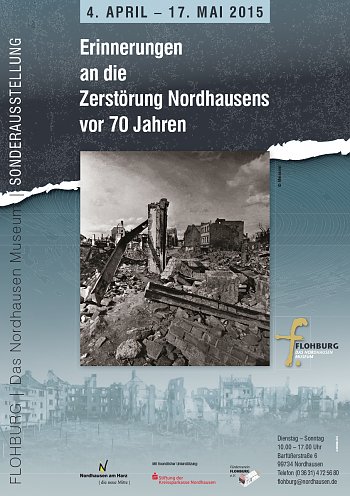 Erinnerungen an die Zerstörung Nordhausens (Foto: FlOHBURG | Das Nordhausen Museum) Erinnerungen an die Zerstörung Nordhausens (Foto: FlOHBURG | Das Nordhausen Museum)