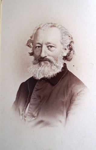 Eduard Baltzer, geb. 24.10.1814, gest. 24. Juni 1887 in Durlach (Foto: unbekannt)