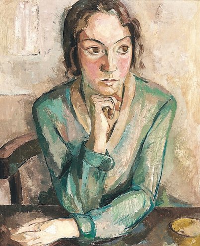 Antonia Rupflin: Junge Frau, 1928, Öl auf Leinwand (Foto: Kunsthaus)