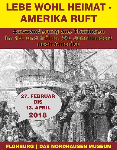 Auswanderung nach Amerika (Foto: Museum Flohburg)