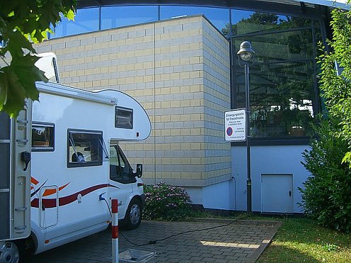 Wohnmobilstellplätze Badehaus 