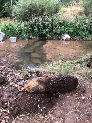 Bombenentschärfung am 20.08.2019 (Foto: Tauber)