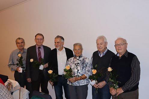 Verabschiedete Mitglieder Seniorenvertretung (Foto: Stadtverwaltung Nordhausen)