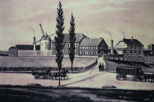 Historische Windmühle von Nordhausen, Quelle: Stadtarchiv Nordhausen (Foto: Stadtarchiv)