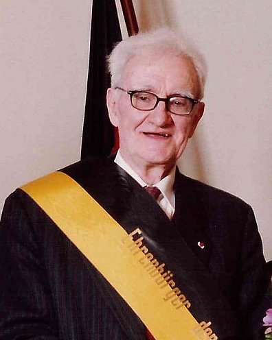 Jean René Jaques Mialet 1999 zur Verleihung der Ehrenbürgerwürde in Nordhausen (Foto: Pressestelle Stadt Nordhausen)