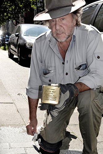 Künstler Gunter Demnig (Foto: Foto Karin Richert)