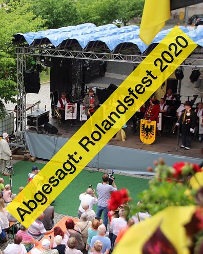 Absage Rolandsfest 2020 (Foto: Stadtverwaltung Nordhausen)