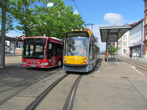 Bus und Straßenbahn VBN (Foto: Stadtwerke Nordhausen)