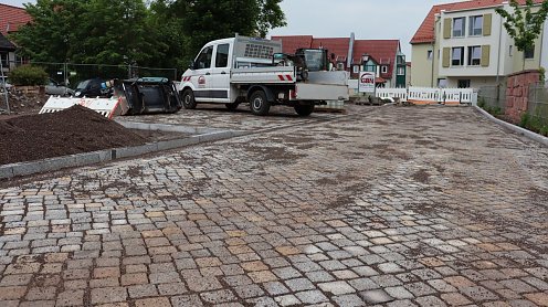 Straßenbauarbeiten Bäckerstraße  (Foto: Stadtverwaltung Nordhausen )