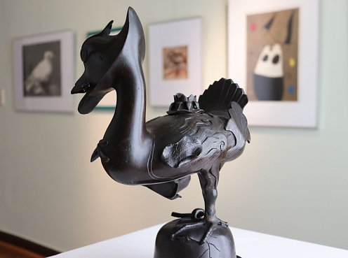 Vogel als Motiv in der Kunst (Foto: Stadtverwaltung Nordhausen)