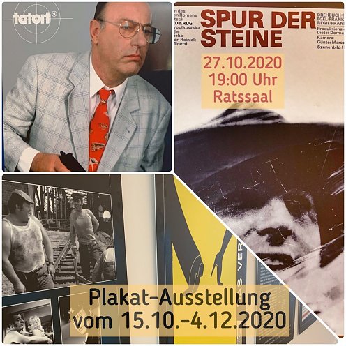 Manfred Krug - Plakat-Ausstellung in der Stadtbibliothek (Foto: Stadtverwaltung Nordhausen)