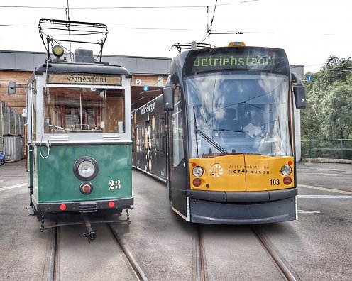 Straßenbahn Nordhausen (Foto: Stadtverwaltung Nordhausen)