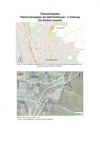 Übersichtsplan (Foto: Stadt Nordhausen) Übersichtsplan (Foto: Stadt Nordhausen)