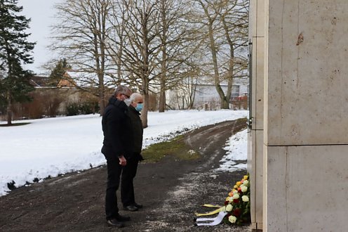 Stilles Gedenken 27. Januar 2021 (Foto: Stadtverwaltung Nordhausen)