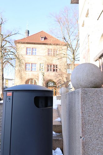 Papierkörbe im Stadtgebiet (Foto: Stadtverwaltung)