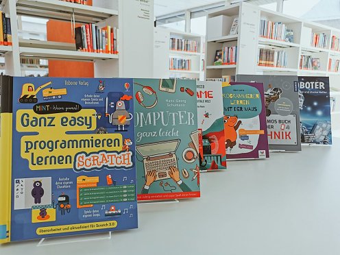 MINT-Lesestoff für Kinder (Foto: Stadtbibliothek Nordhausen)