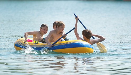 Badestrand am Bielener Kiesgewässer (Foto: Badehaus Nordhausen GmbH)