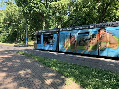 Straßenbahn Nordhausen (Foto: Stadtverwaltung Nordhausen)