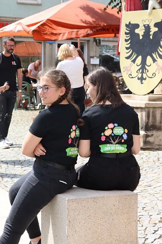 Neue Shirts des KiJuStaR (Foto: Stadtverwaltung Nordhausen)