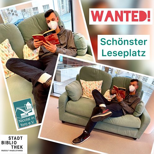 Stadtbibliothek sucht: Euren schönsten Leseplatz (Foto: )