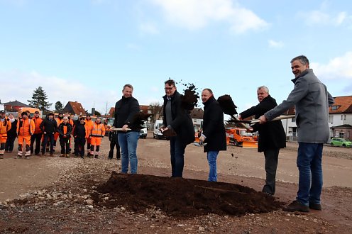 Spatenstich (Foto: Stadtverwaltung Nordhausen)