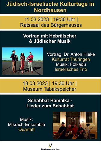 Jüdische Kulturtage  (Foto: Stadtverwaltung Nordhausen)
